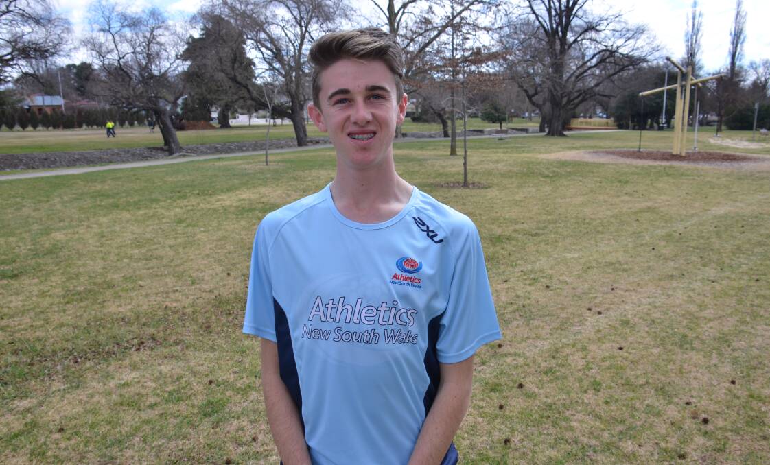 STATE TEAM: Glen Innes cross country athlete Matt Campion has made the NSW state cross country under 18 team.