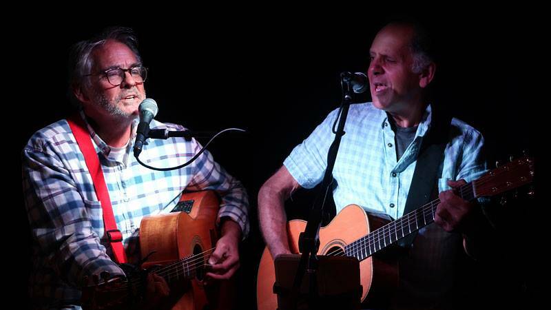 As The Mystery Dogs, Mark Cryle and Richard Evans draw from a large repertoire of music with Celtic influences. Photo by Jeff Chandler.