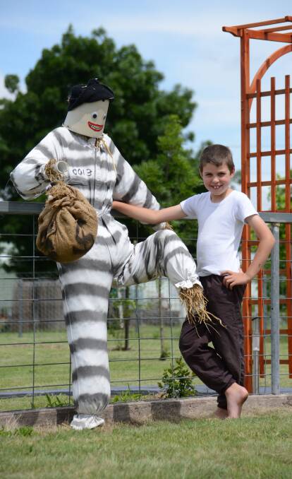 BREAK IN: All sorts of characters will be invading Deepwater in the lead-up to next month's Scarecrow and Wool Festival, like this duo from last year.