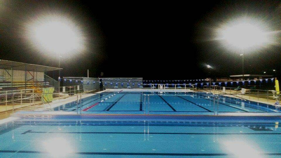 The Aquatic Centre is quite stunning under lights.