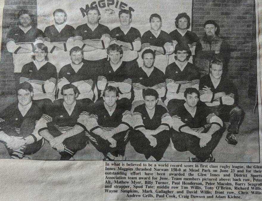 REMINISCE: Old Boys day is set for Glen Innes this Saturday when the minor league hosts Inverell and the senior league hosts Moree Boars. Photo: Glen Innes Old Boys Facebook. 
