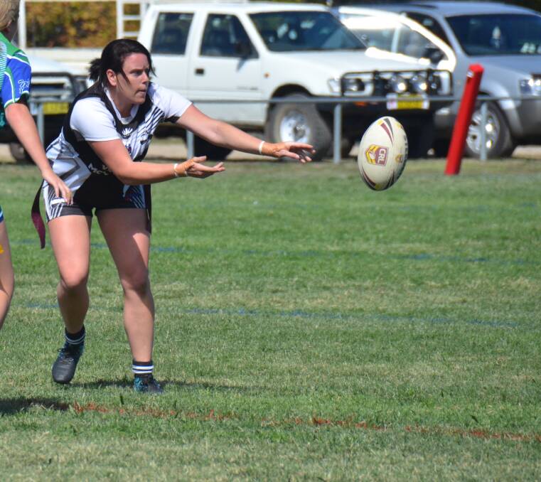 BACK ON DECK: Breanna Grange is expected to return to the Magpies league tag team this Sunday against the Boars. 