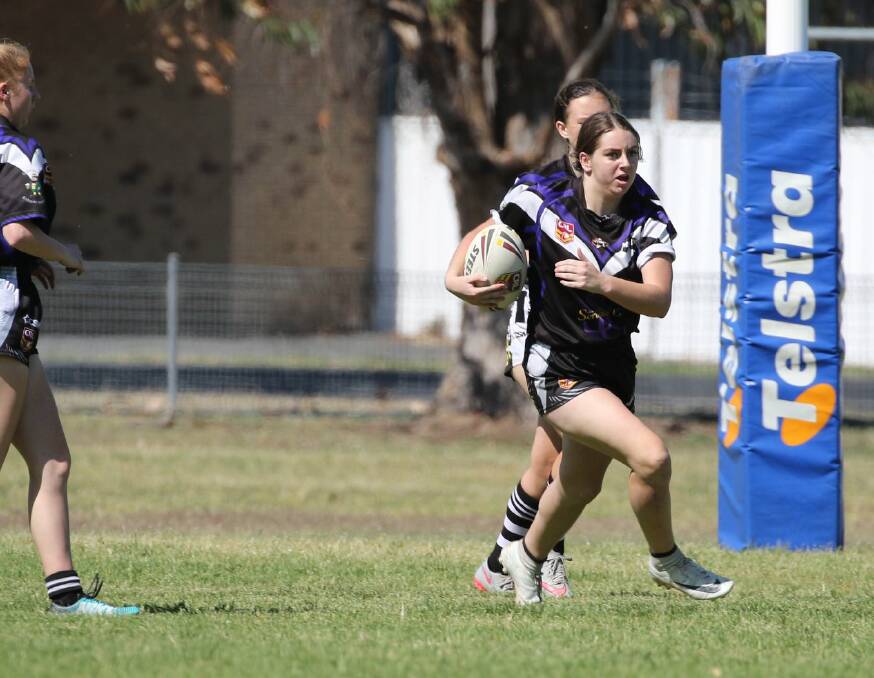 GROWING THE GAME: Sarah Byrne will mentor the Glen Innes under-17 women's tackle side. Photo: Lynverell Photography. 