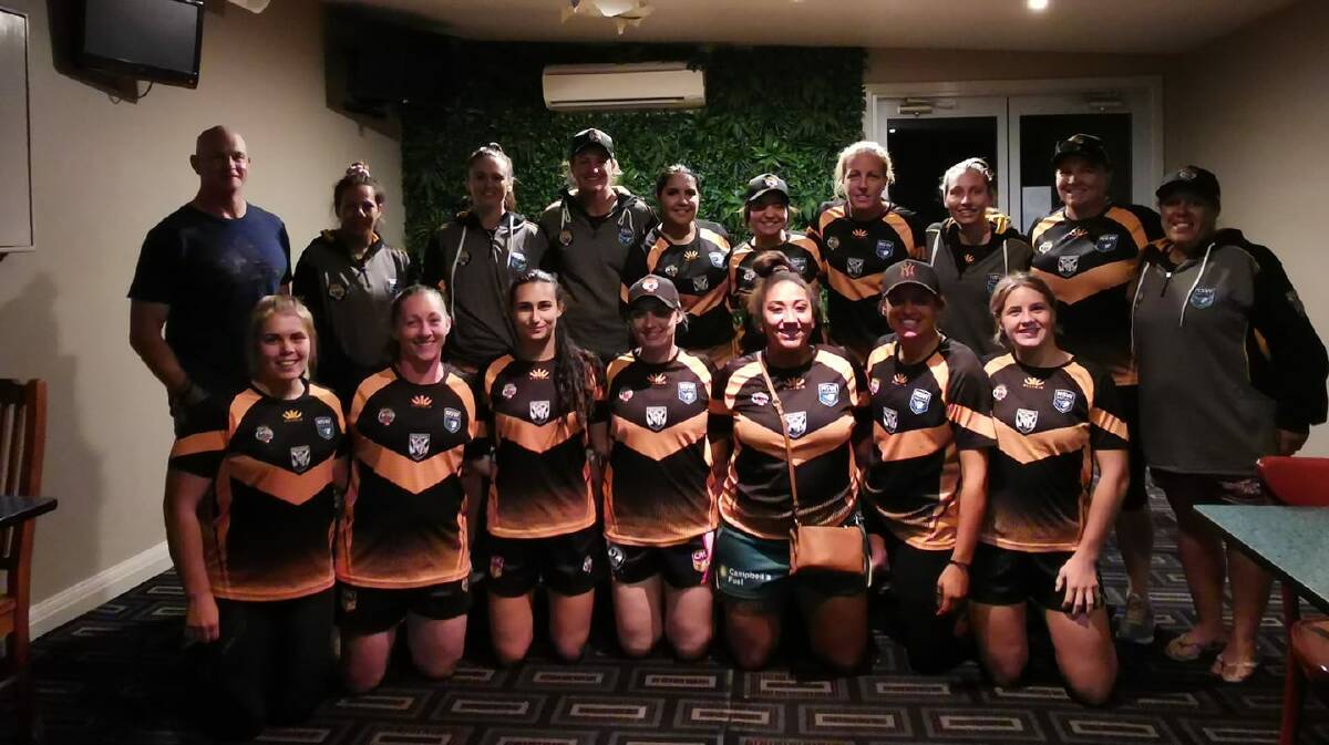 HOPES DOUSED: The Greater Northern Tigers women won't be able to take aim at the Country Championships title after NSWRL called off statewide competitions. 