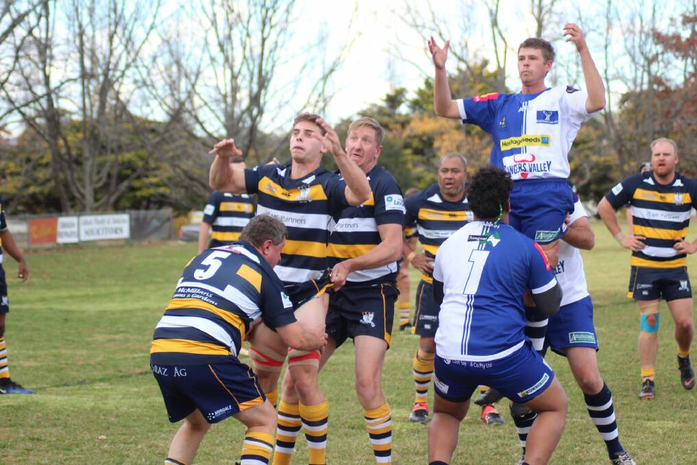 VICTORY: The Glen Innes Elks defeated the Armidale Blues 32-12. Photo: Catherine Stephen. 