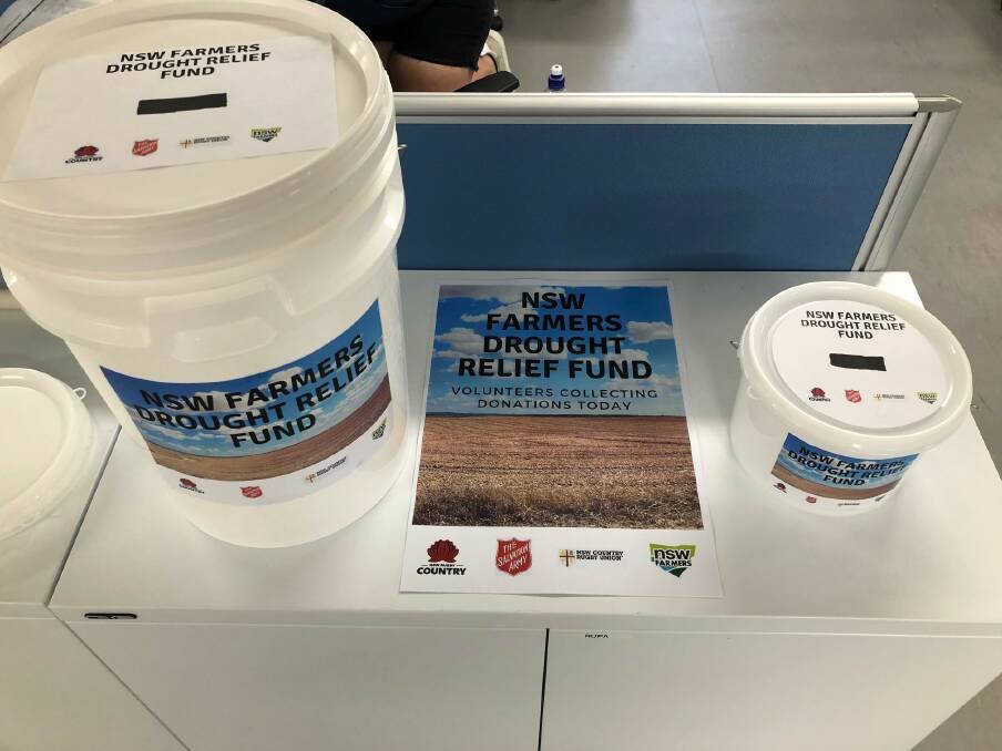 Donation buckets will be found around the grounds across NSW Country Rugby Union competitions. 