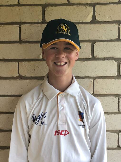 TOP EFFORT: Brayden Campion picked up one wicket for 23 runs off 10 overs against Tamworth. 