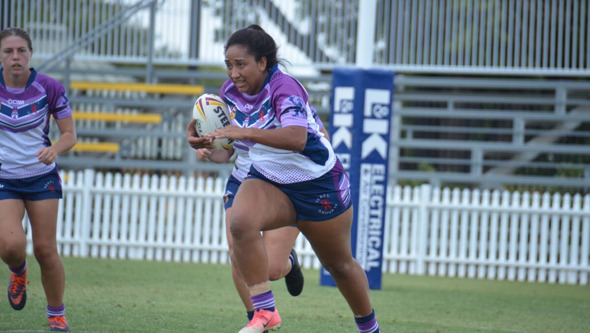 Amelia Tunamena has earned a spot in the front row for Greater Northern's game against North Coast. 