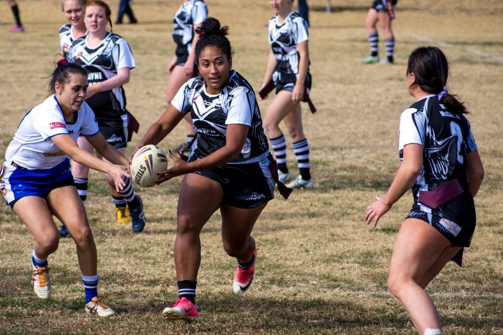 TITLE TILT: Glen Innes Magpies league tag captain Amelia Tunamena said her side is well prepared to take on the Boars for the major semi-final. Photo: Brenton Hodge. 