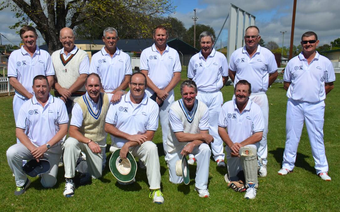 RUNNERS UP: New England's division one over 50s team finished second at the state championships in Armidale on the weekend. 