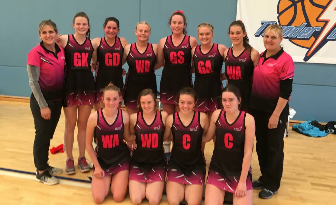 SUPERB: Glen Innes High School's netball team are the regional champions after beating Tamworth in the final on Thursday. 