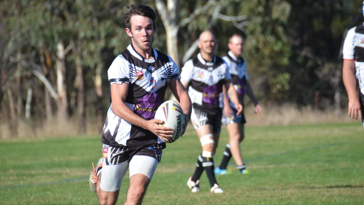 BREAKOUT SEASON: Glen Innes under-18 player Dale Smith has played both juniors and A-grade this season. 