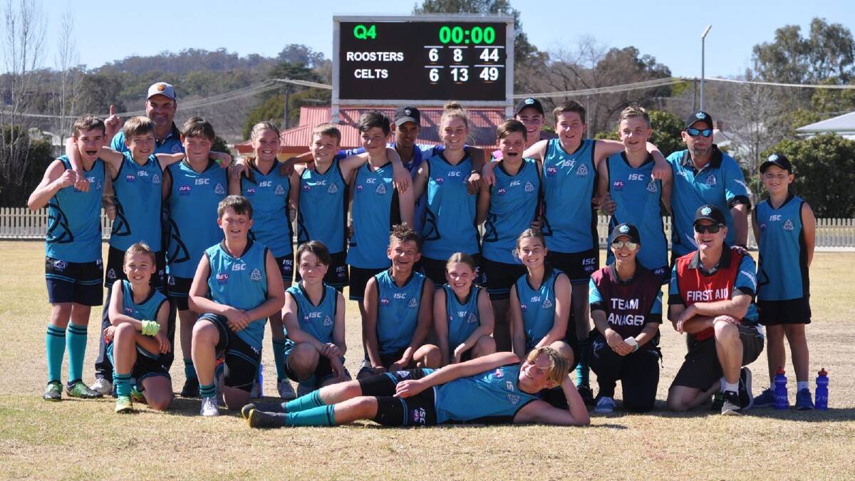 MOMENTOUS: The Glen Innes Celts will play in the inaugural AFL North West under-14 grand final. Photo: Supplied. 