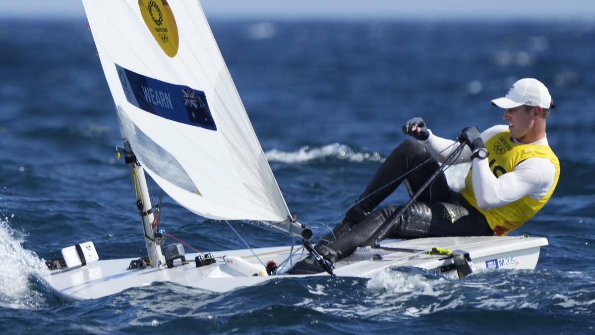 Sailor Matt Wearn took home his fourth gold medal. Picture: AAP