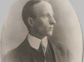 William Montagu Legh's portrait captured in 1917-1918. Picture supplied. 