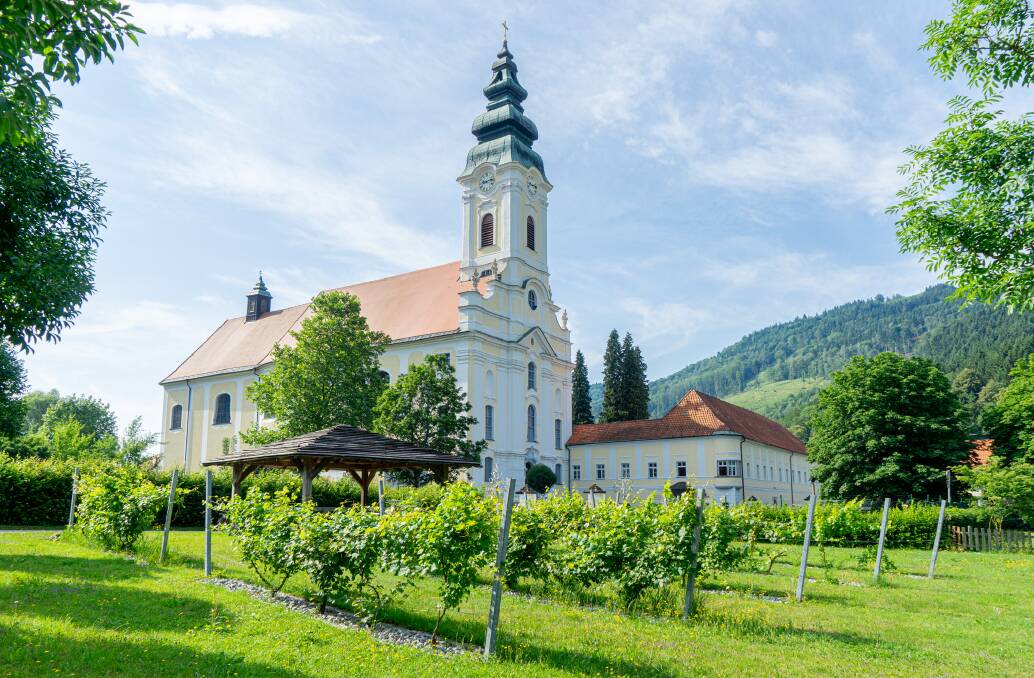 A popular stop for a Danube cruise is Engelszell Abbey, the only Trappist monastery left in Austria.
