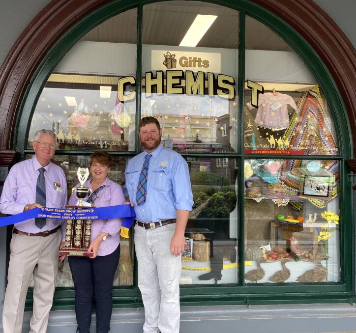 Timbs pharmacy celebrates a big win, taking home first place in the windows display competition for 2020. 