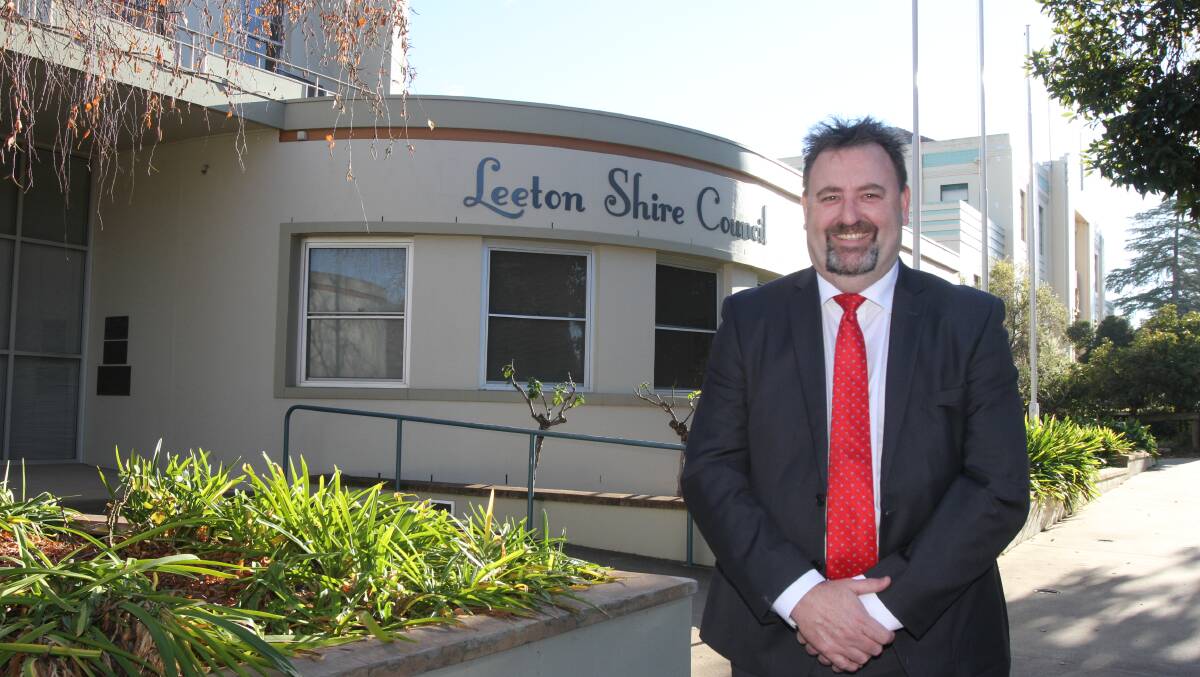BIG JOB AHEAD: new General Manager Craig Bennett comes to Glen Innes from Leeton in southern NSW. Photo: Talia Pattison 