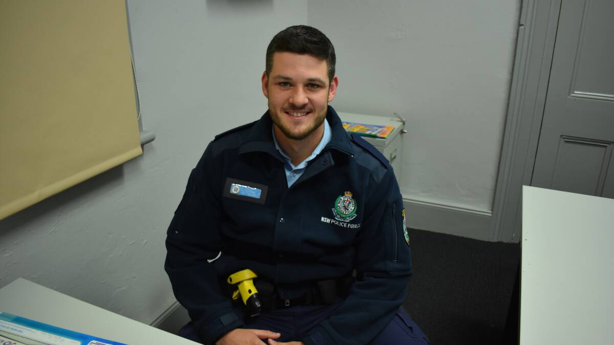 Meet Brendan Vielhaur, Glen Innes' newest cop