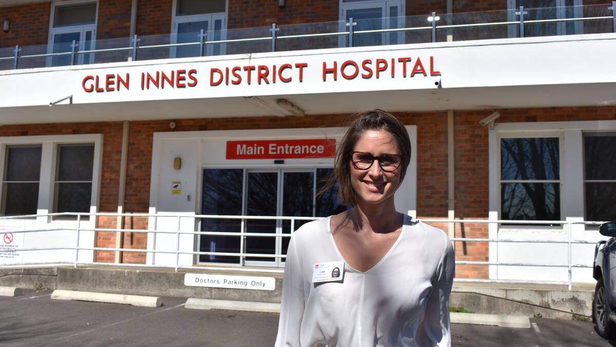 NEW BOSS: Health Service Manager Lisa Ramsland has moved from Armidale to take over Glen Innes hospital.
