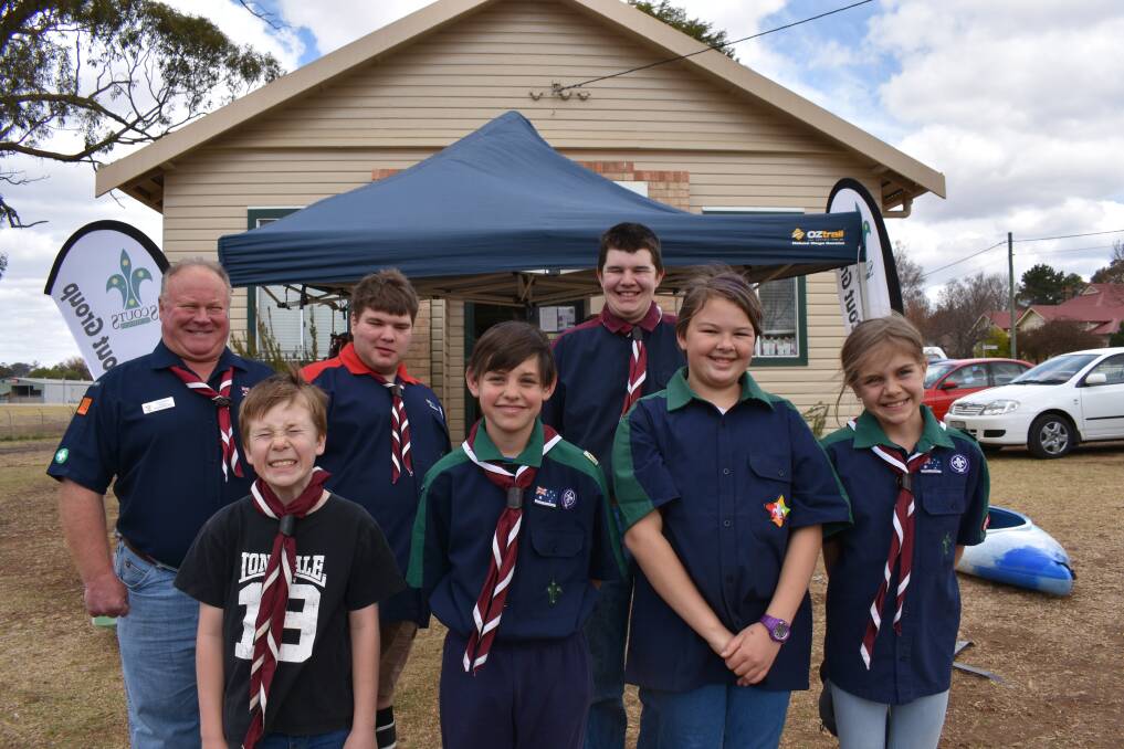 BIG DAY: Glen Innes Scouts cooked damper for the occasion, putting the new kitchen to good use. Pictures: Andrew Messenger.