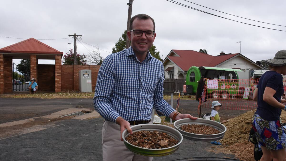 Adam Marshall will have to keep his day job as the local MP for the Northern Tablelands. His search for gold came up empty.