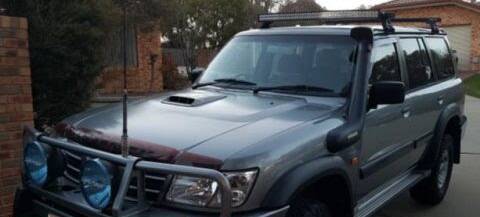 Police say the four children are believed to have taken this silver 2004 Nissan Patrol with Queensland registration plates.