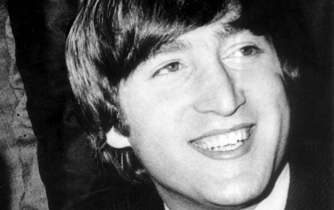 John Lennon during The Beatles Australian tour in 1964. He would later write Imagine as a solo artist.