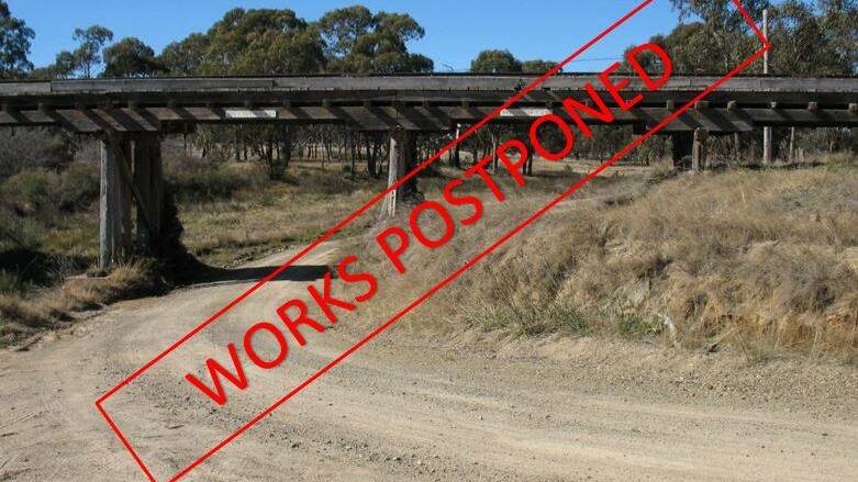 Work on Deepwater River railway bridge postponed