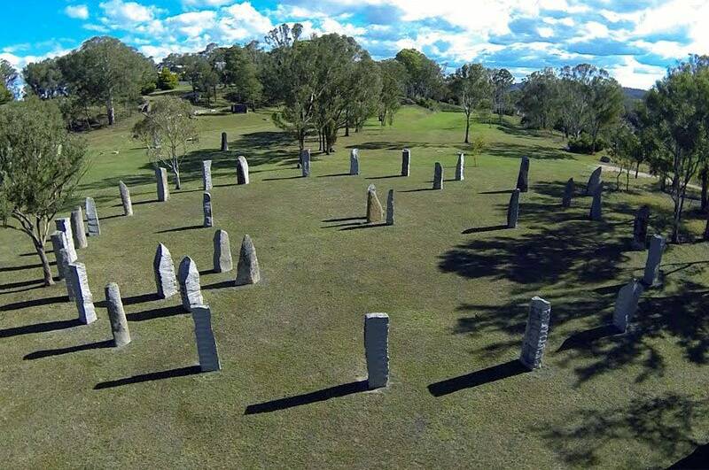 QUIRKY: Australian Standing Stones.