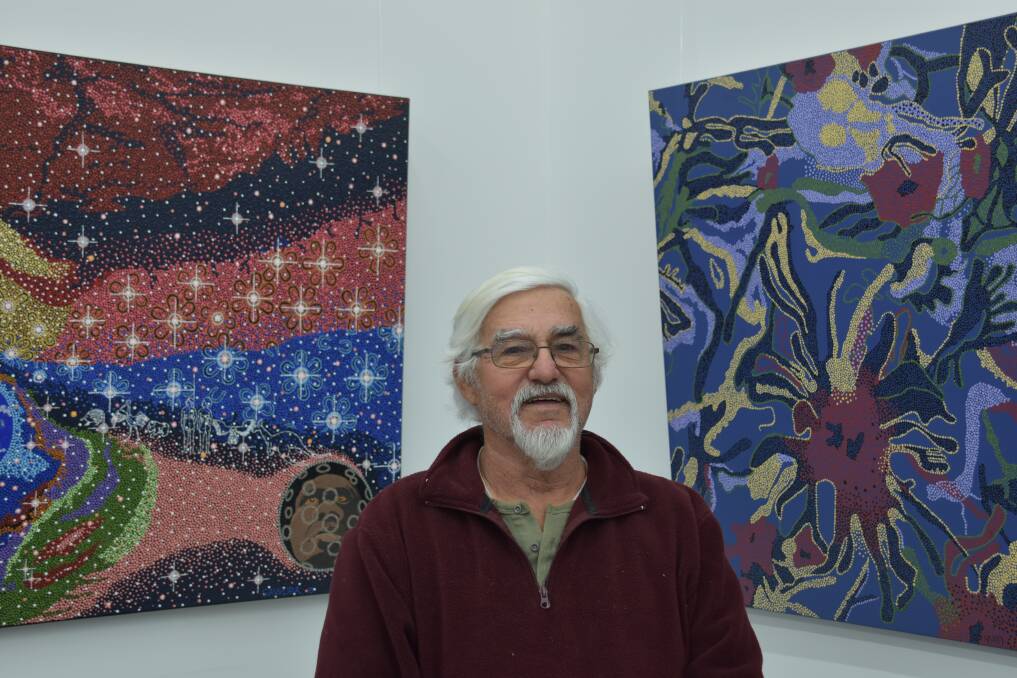 ARTIST: Lloyd Gawura Hornsby is having an Exhibition with Friends at the Gawura Gallery. Photo: Nicholas Fuller