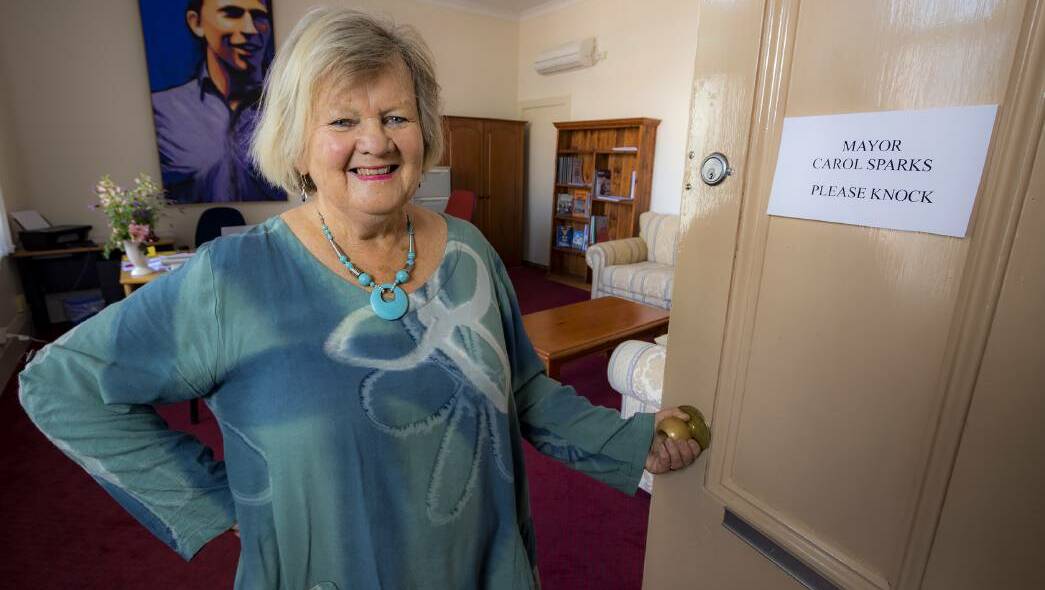 LISTENING TO THE PEOPLE: Mayor Carol Sparks has an open door policy. Picture: Tony Grant