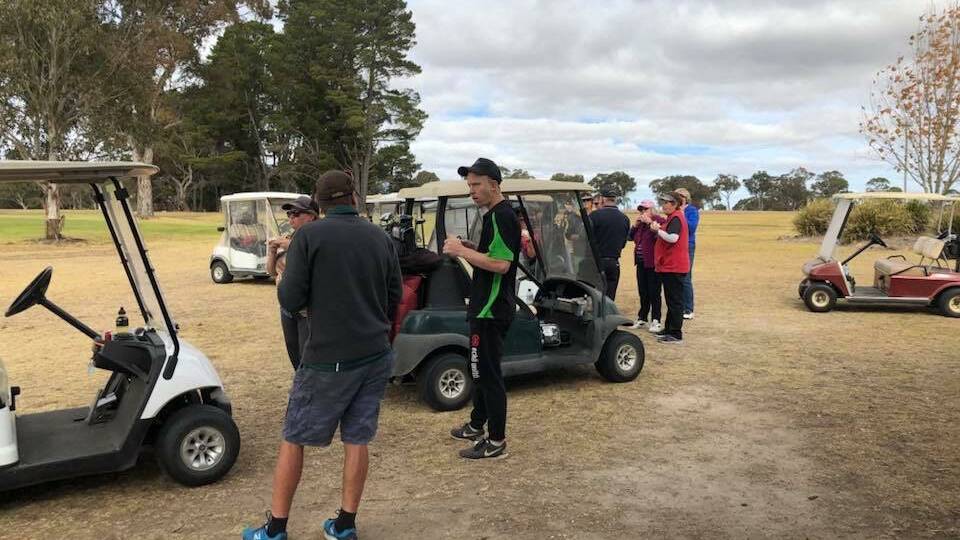 The 2017 golf day. Photo supplied.