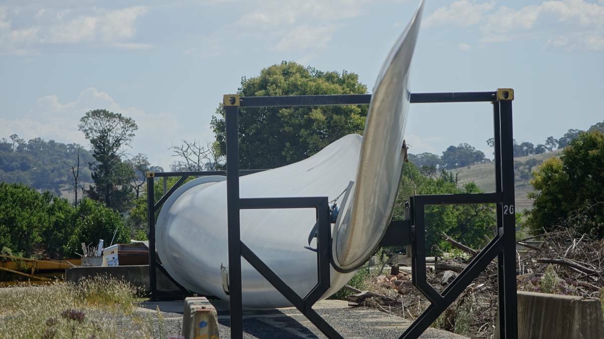 Council rejection of park installation leaves wind turbine blade up in air