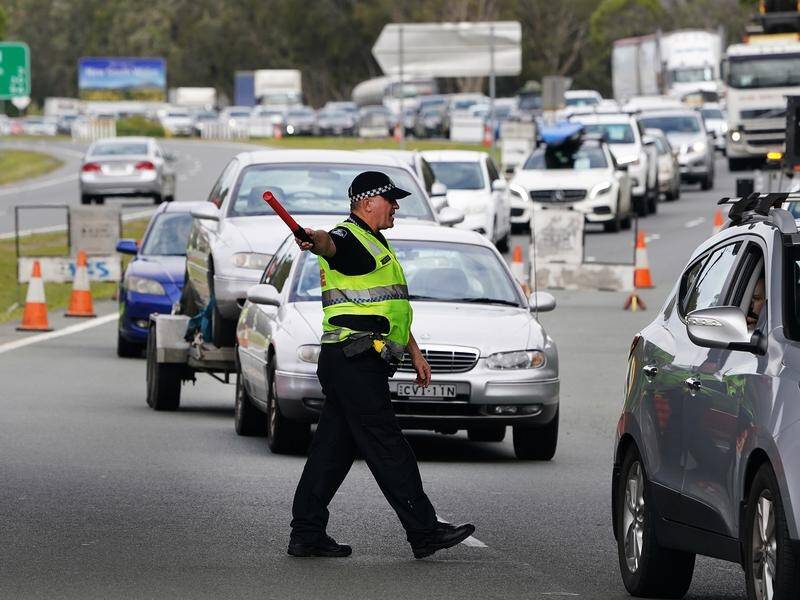Police turned away more than 140 people in the hours before Queensland closed its border to NSW.
