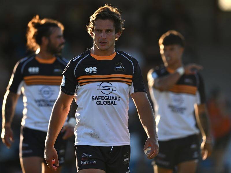 Ollie Sapsford has cemented himself as a regular starter for the title-chasing Brumbies. (Lukas Coch/AAP PHOTOS)