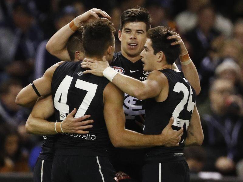 Carlton has prolonged the Gold Coast's AFL woes with a 24-point victory at Marvel Stadium.
