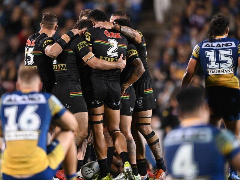 Penrith and Parramatta have fought out the lowest scoring contest this NRL season.