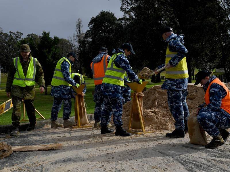 Another 100 Australian Defence Force members are expected to arrive in flood-hit areas on Wednesday.