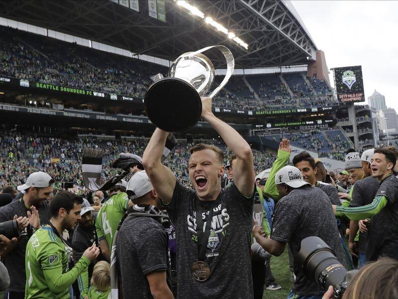 Socceroos defender Brad Smith is fresh from lifting the MLS Cup with Seattle Sounders last weekend.