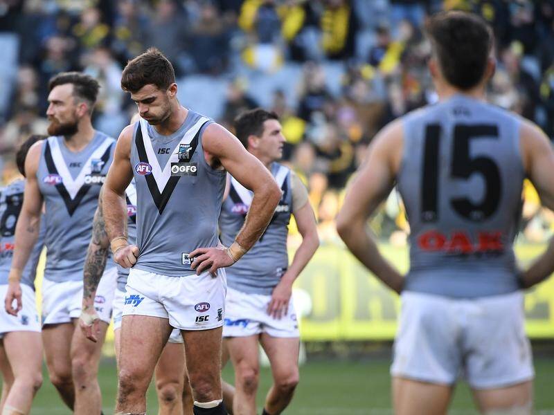 Port Adelaide haven't played at the MCG since their round-18 loss loss to Richmond in 2019.