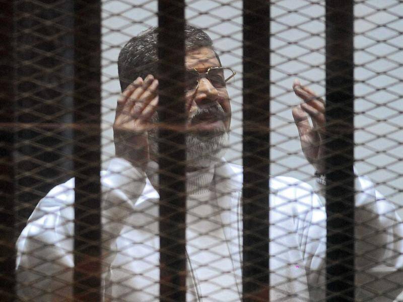 Former Egyptian President Mohamed Morsi has been buried one day after his death.