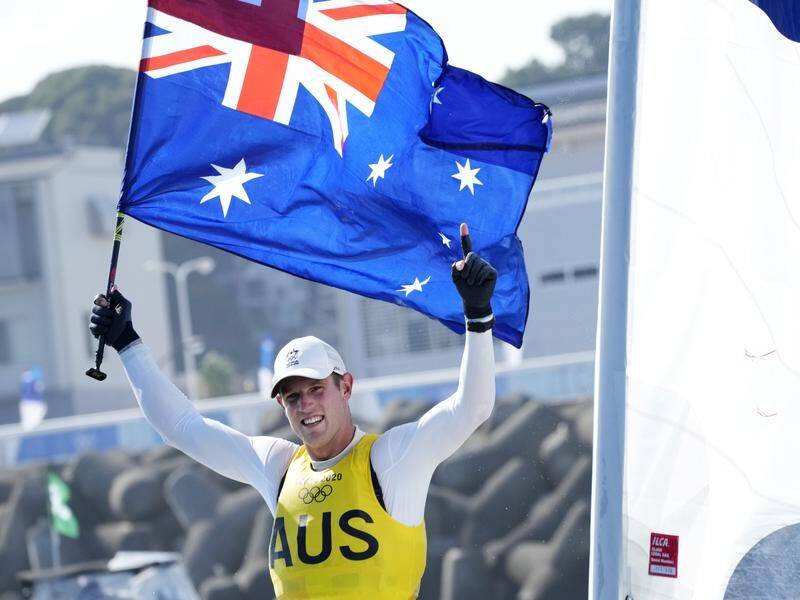 Sailor Matt Wearn has won the men's Laser class - Australia's fourth gold on day 10 of the Olympics.