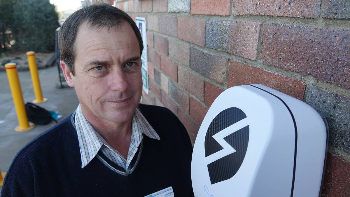 Ian Trow, Environmental Officer Glen Innes Severn Council. Electric cars are getting cheaper.