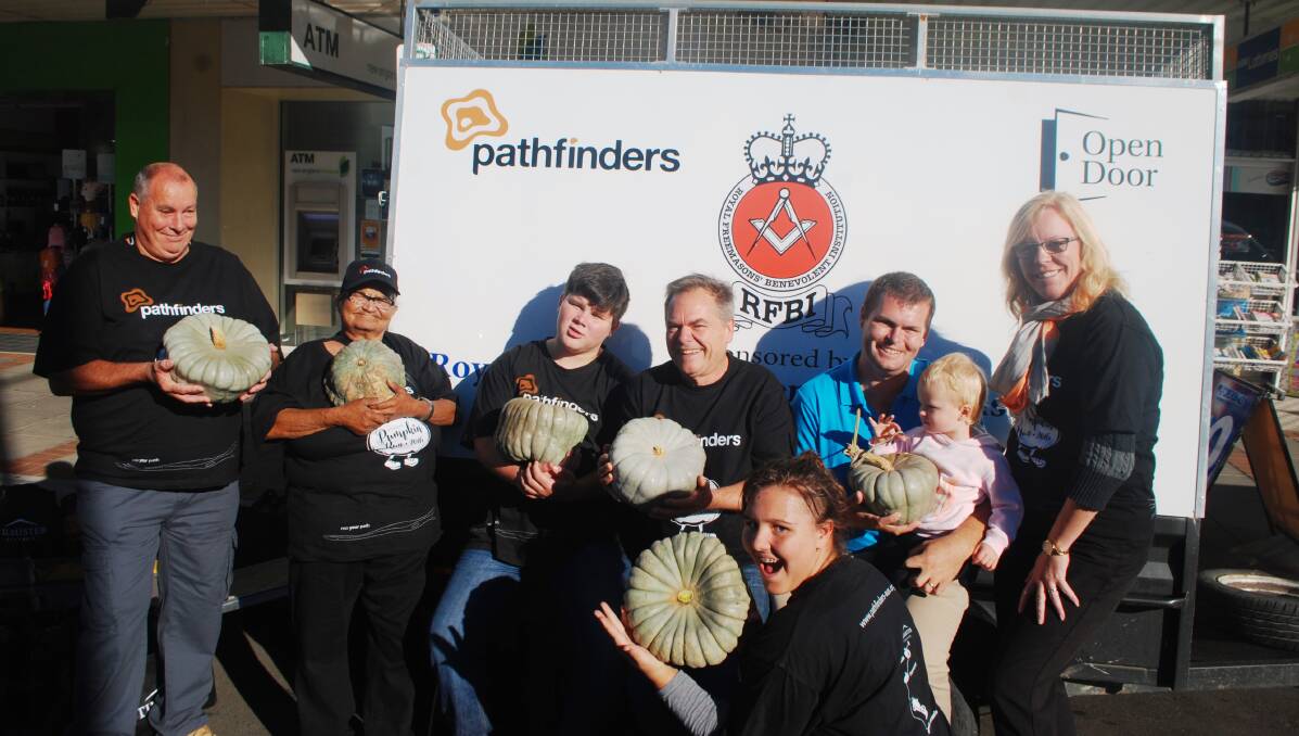 some of the Glen Innes crew on the Pathfinders annual pumpkin run