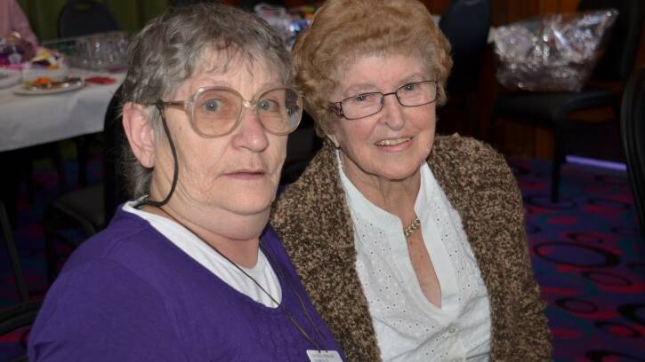 Seniors Week luncheon: Margaret Haar and Nola McCowen.