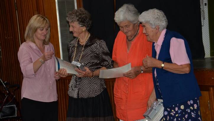 Seniors Week luncheon: Jane Claxton, Shirley Donald, Lyn Cregan and Valmae Burey.