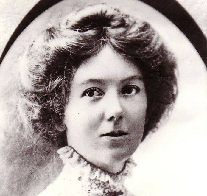 Fine lady: Mollie McNutt was a poet who died at age 26.