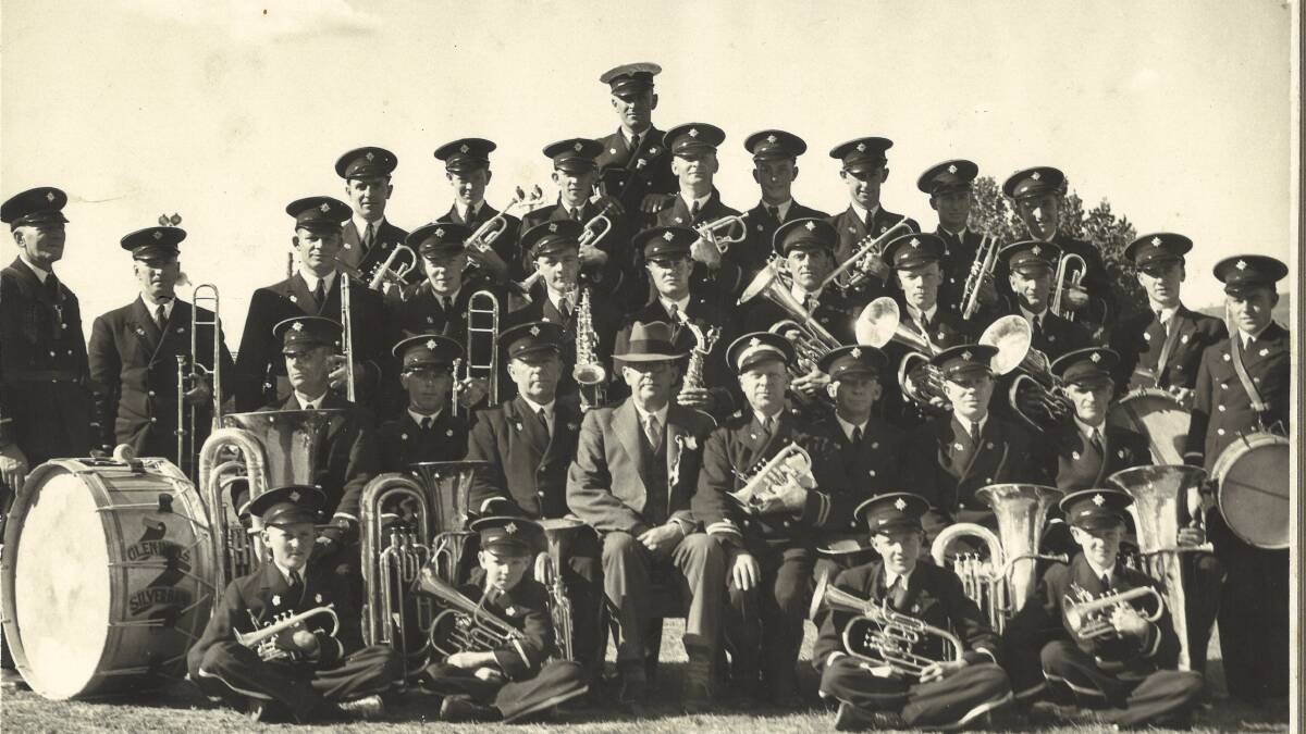 Glen Innes Municipal Band 1939.
